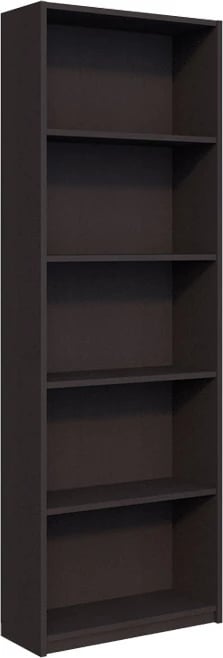 Raft librash, ngjyrë antracit, 58x23x170cm
