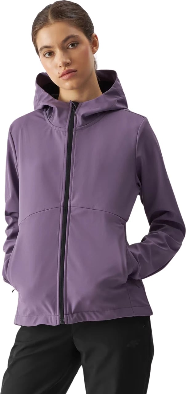 Jakne softshell për femra 4F, e purpurt