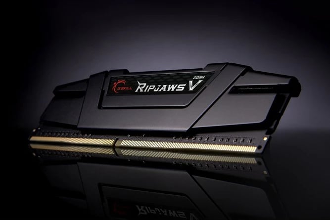 RAM Memorje G.Skill Ripjaws V, 16 GB, 2 x 8 GB, DDR4, 3200 MHz, E zezë