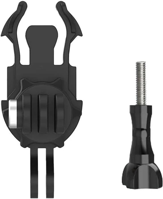 Mbajtës dy-kokësh për kamera sportive Telesin TE-ZJZ-001, aliazh alumini, i zi