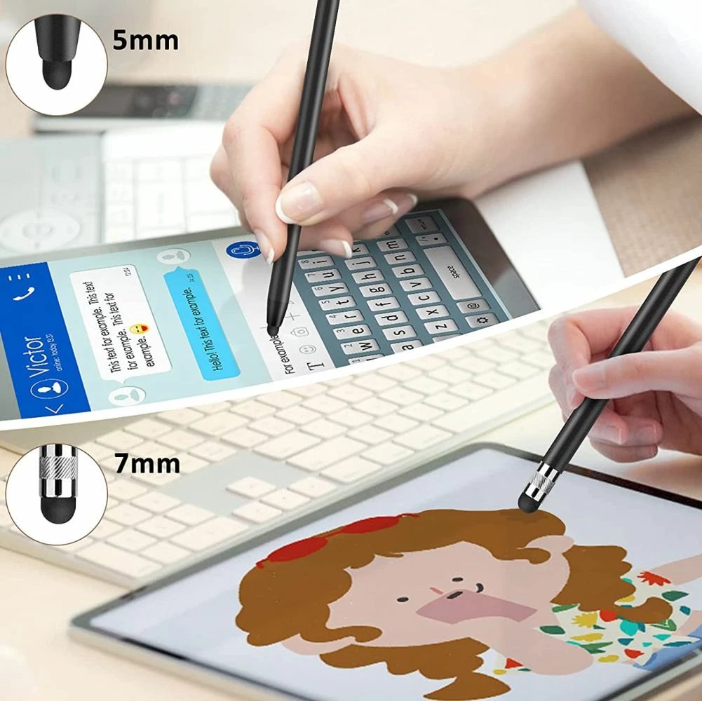 Stylus Tech-Protect Touch Stylus, për tabletë dhe celularë, Kaltër