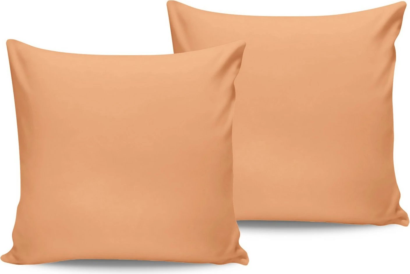 Set jastëkësh (2 copë), ngjyrë portokalli e zbehtë, L'essentiel