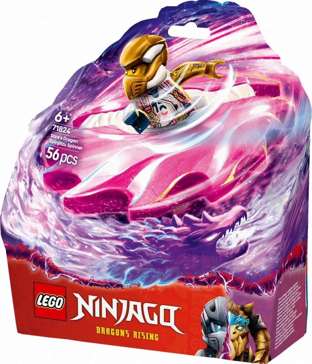 Set LEGO Ninjago Dragon Spinner Spinjitzu Sory 71824, 56 pjesë