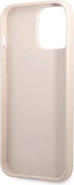 Mbështjellës Guess 4G Triangle Logo Cardslot për iPhone 13/13 Pro, Rozë