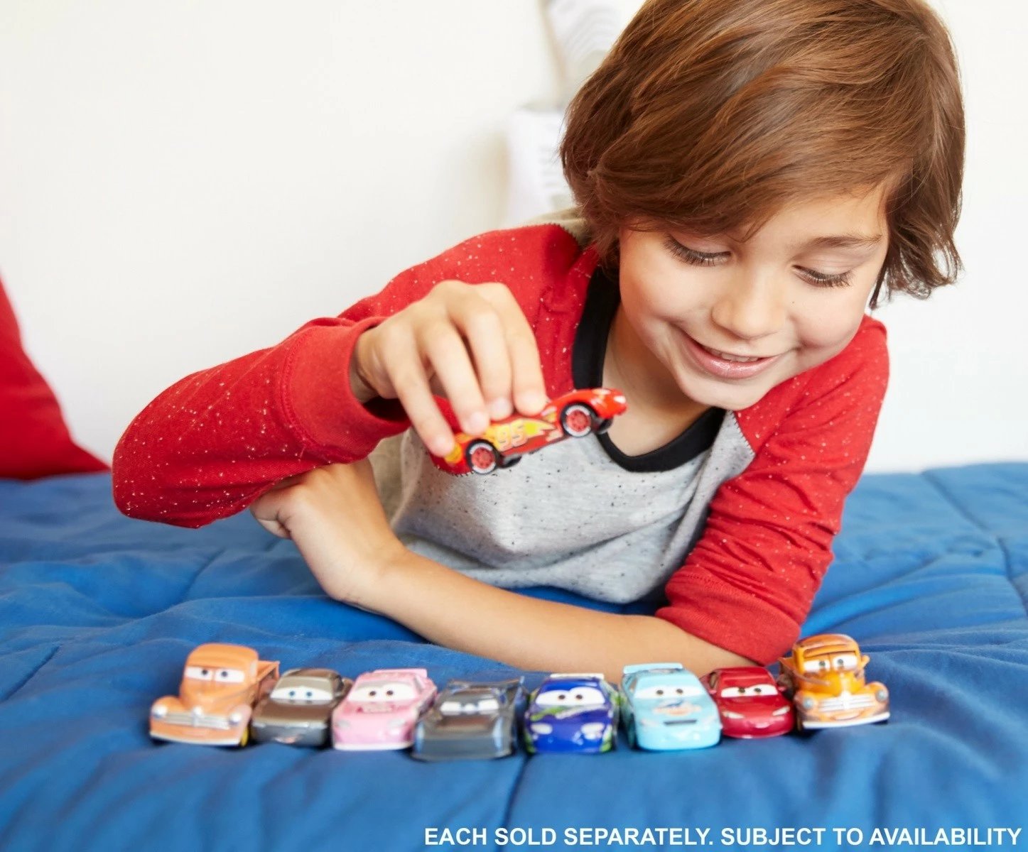 Lodër makinë Mattel Cars Claude Scruggs 1:55, verdhë/zi