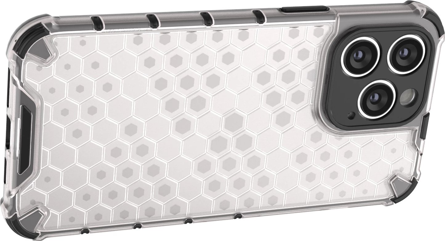 Mbështjellës Hurtel Honeycomb për iPhone 14 Pro Max, i zi Mbështjellës Hurtel Honeycomb për iPhone 14 Pro Max, i zi