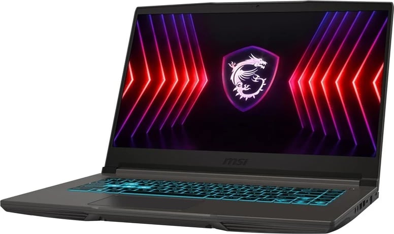 Laptop MSI Thin 15 B12UCX-1818XPL, Intel Core i5 i5-12450H, 16 GB RAM, 512 GB SSD, NVIDIA RTX 2050, Gri