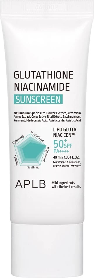 Krem fytyre me SPF për femra APLB Glutathione Niacinamide, 40ml