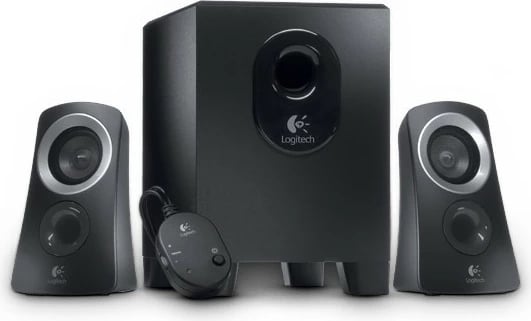 Altoparlantë Logitech Z313, 2.1, 25W RMS, të zi, set
