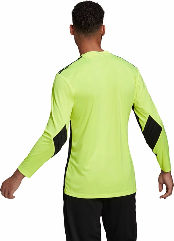 Fanellë portieri adidas për meshkuj, e zezë-lemon