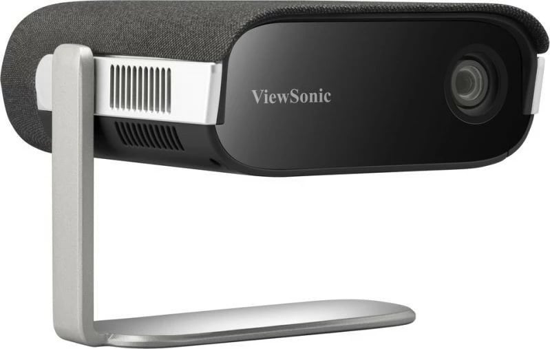 Projektor portativ Viewsonic M1XE, LED, WVGA, 16 GB, i zi dhe argjendtë
