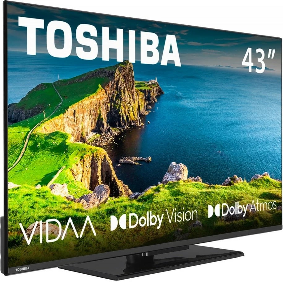 Televizor Toshiba 43UV3F63DG, 43 inç, Ultra HD/4K, Smart TV, i zi