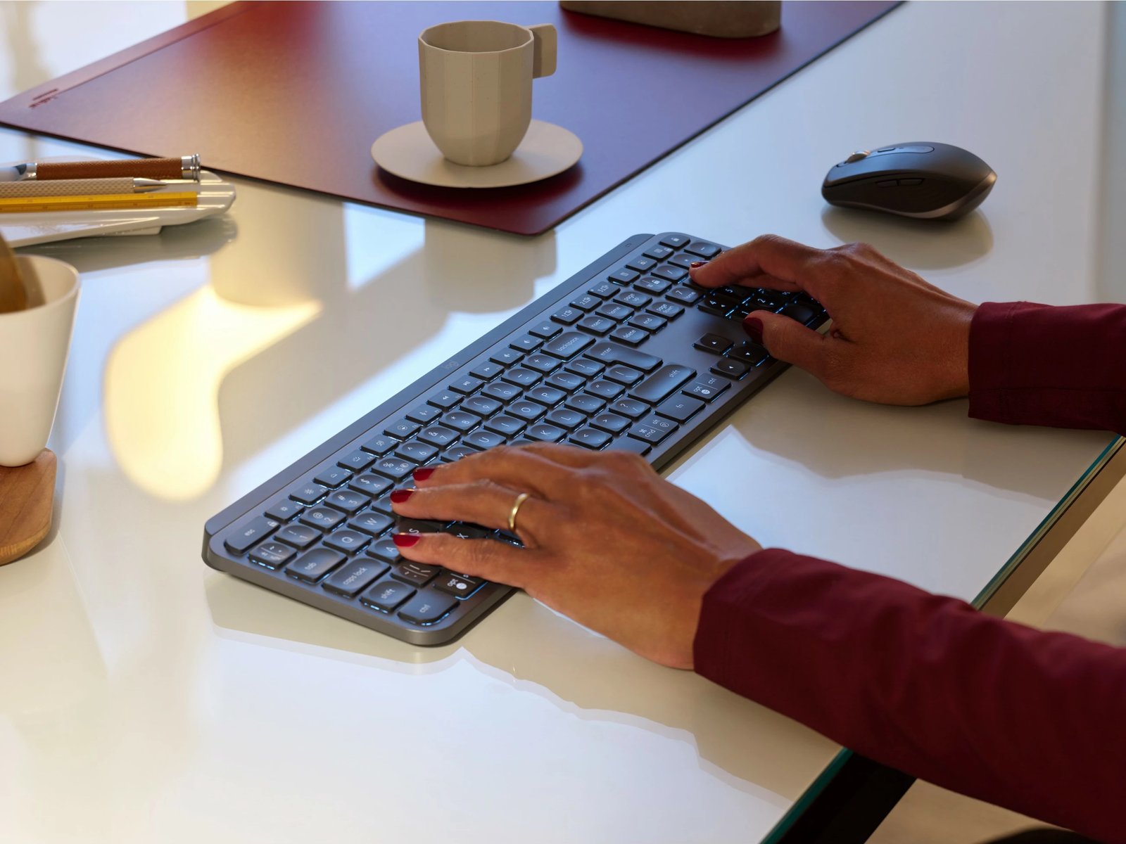 Tastierë Logitech MX Master Keys, wireless