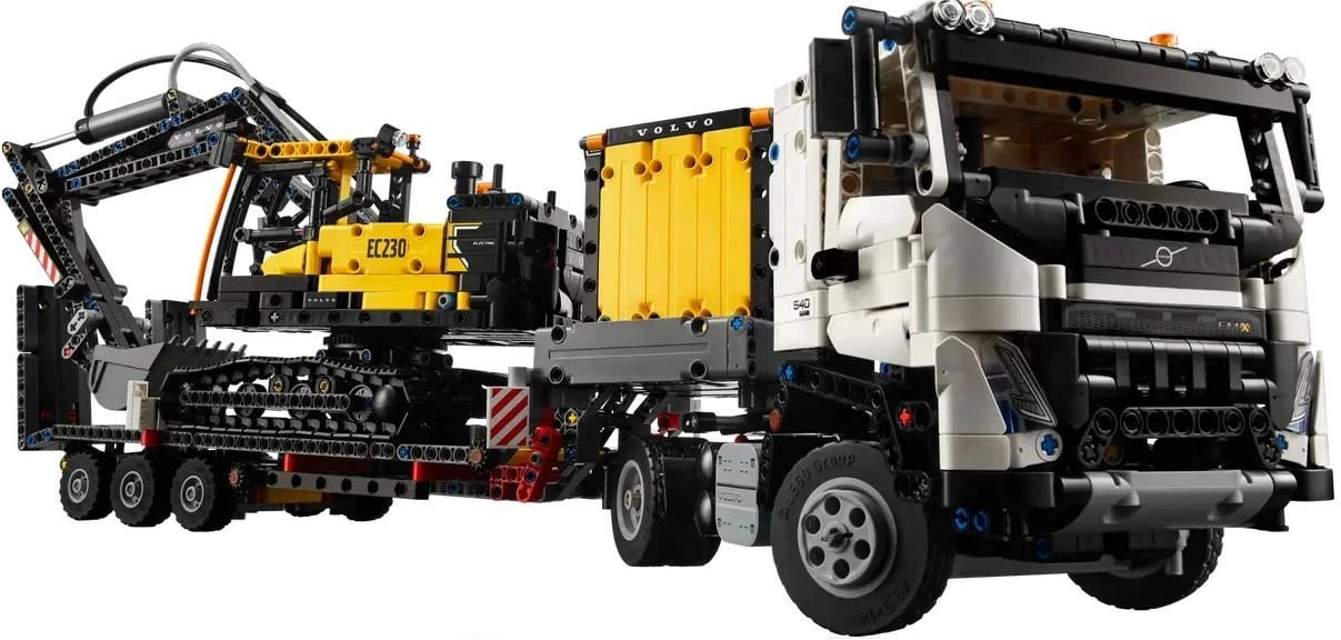 Set ndërtimi LEGO Technic Volvo FMX Truck & EC230 Electric Excavator, 2274 pjesë, për fëmijë 10+, plastikë
