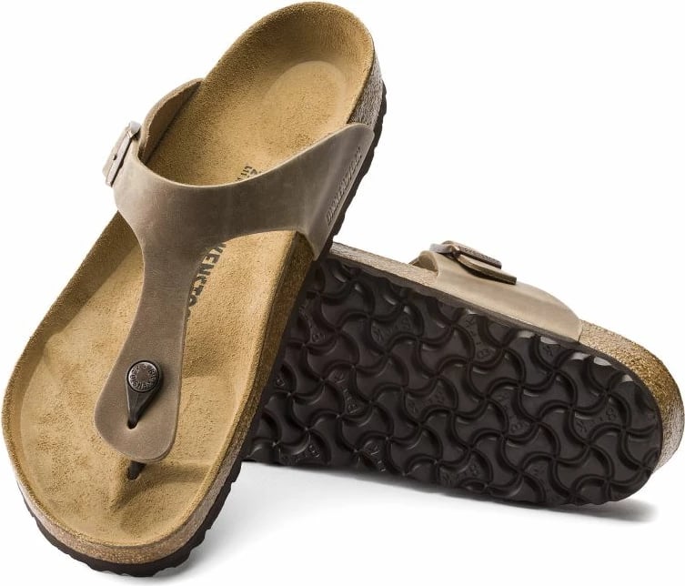 Flip-flops për femra Birkenstock, kafe