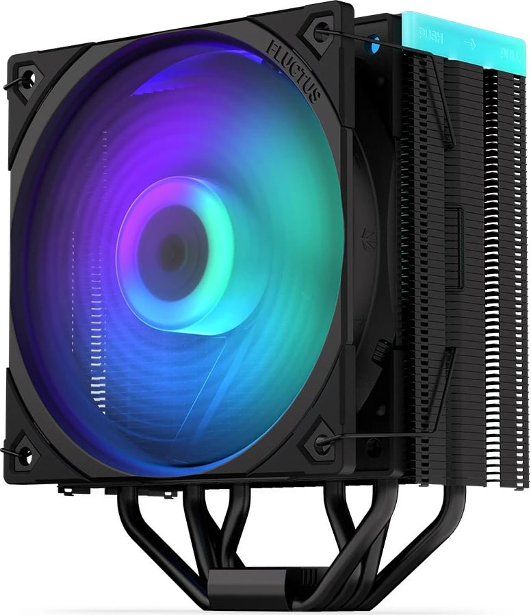 Ftohës procesori Endorfy Fera 5 Black ARGB, EY3A012, me ndriçim ARGB, 12 cm, i zi