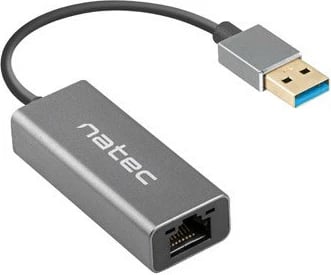Kartelë rrjeti USB 3.0 Natec Cricket, RJ-45 1Gbps, Gri