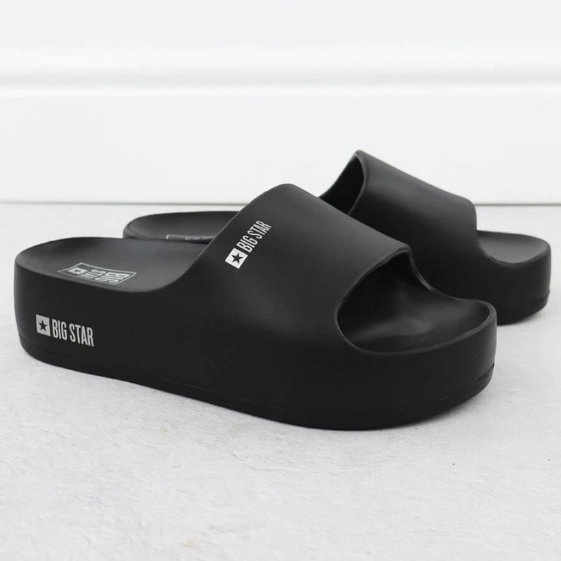 Shapka platforme për femra Big Star, të zeza