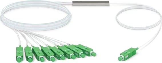 Kabllo optike Ubiquiti UF-SPLITTER-8, 4.06 m, e bardhë