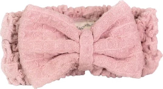 Bandë flokësh për femra Nacomi mikrofiber rozë, 1 copë