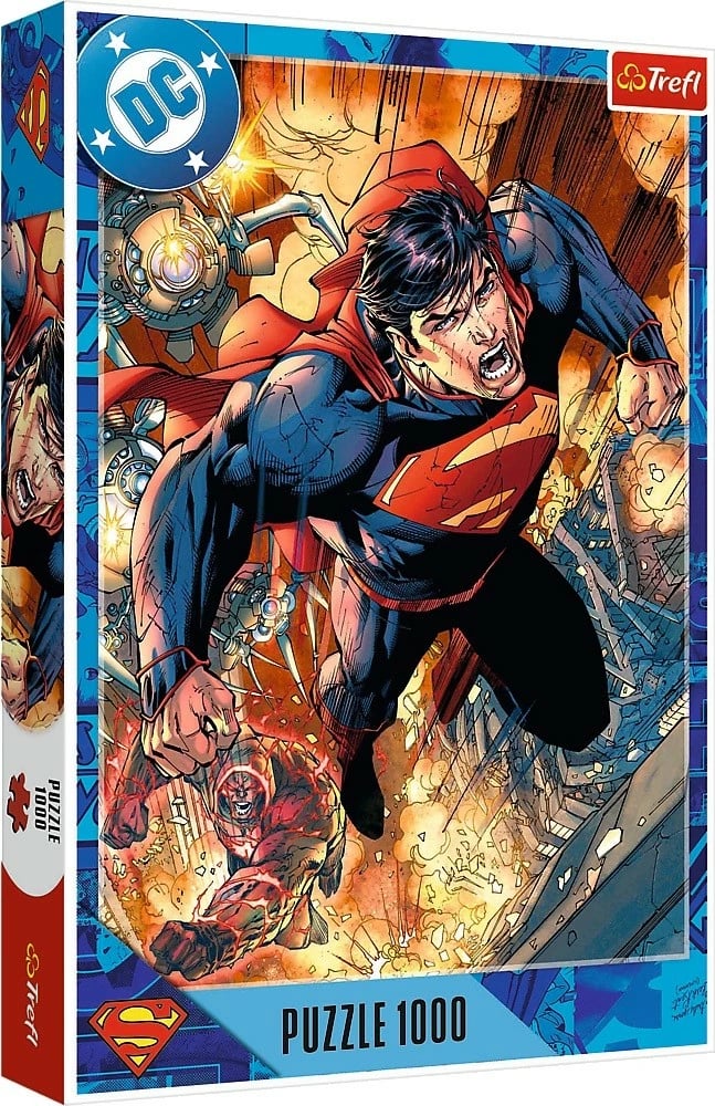 Puzzle 1000 pjesësh Trefl DC Universe Superman, 68.3x48cm