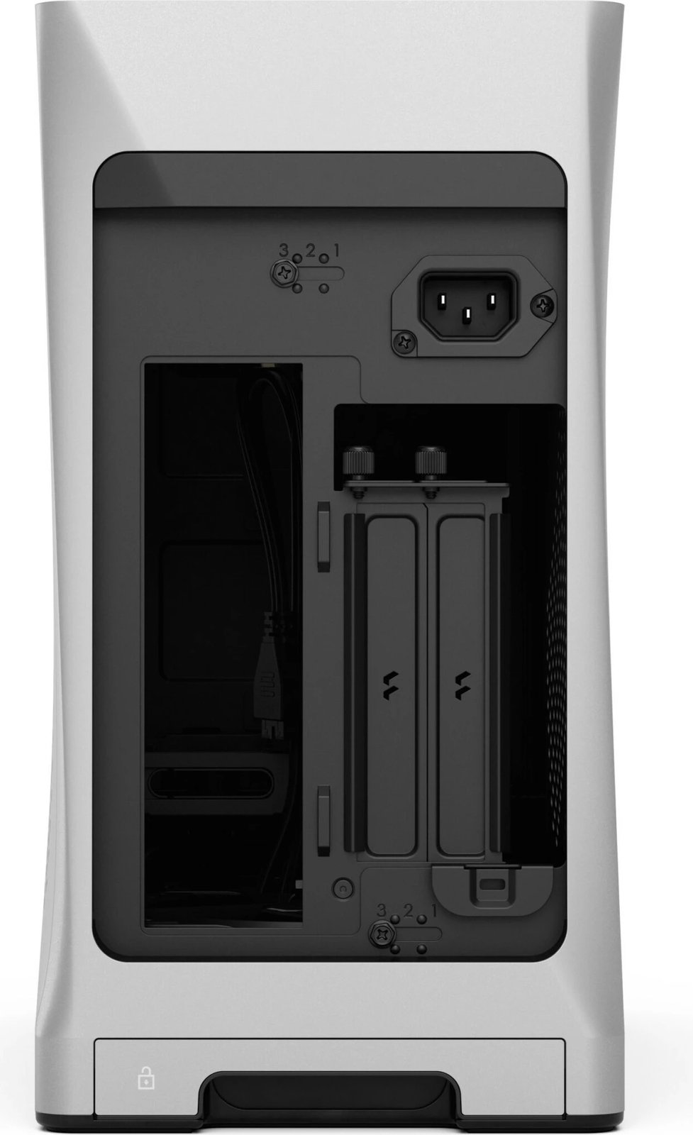 Kasë Fractal Design Era 2, Mini Tower, Silver Kasë Fractal Design Era 2, Mini Tower, Silver