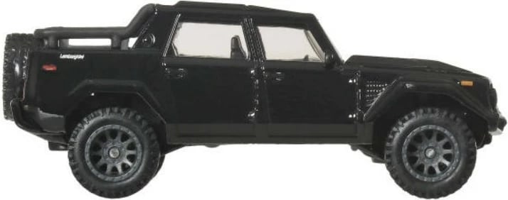 Maket makine 1:64, Hot Wheels Fast & Furious, Lamborghini LM002 HNW46/JBL86, metal me goma Real Riders, e zezë