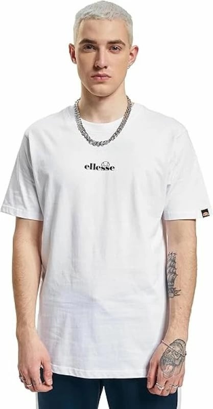 Maicë për meshkuj Ellesse, të bardhë
