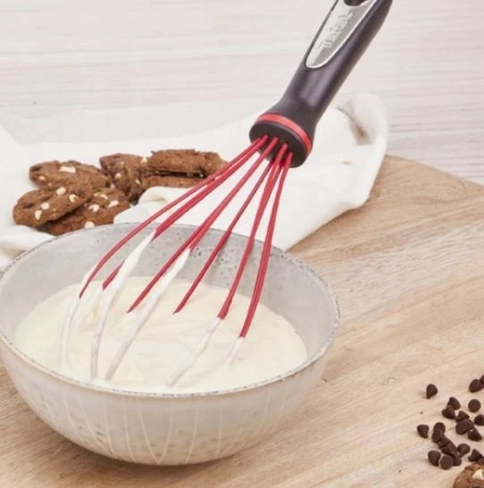 Rrahëse vezësh Tefal Ingenio K2071714, silikon, e zezë Rrahëse vezësh Tefal Ingenio K2071714, silikon, e zezë