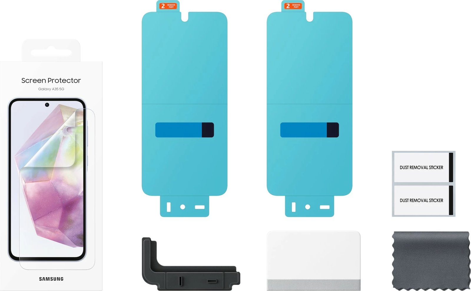 Mbështjellës ekrani Samsung Galaxy A35 5G, Drop resistant, Scratch resistant, Transparent