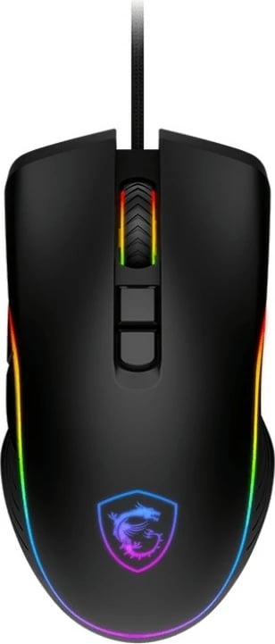 Maus MSI FORGE GM300, optik, 7200 DPI, ambidextrous, i zi