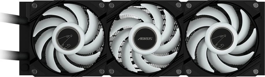 Ftohës uji Gigabyte AORUS WATERFORCE II 360, 3x120mm ARGB, i zi