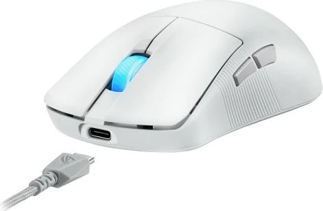 Maus ASUS ROG Harpe Ace Mini, 42000 DPI, i bardhë