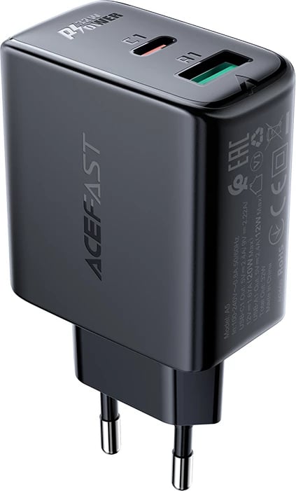 Karikues muri Acefast A5, 32W, 2 porta USB-C/USB-A, i zi