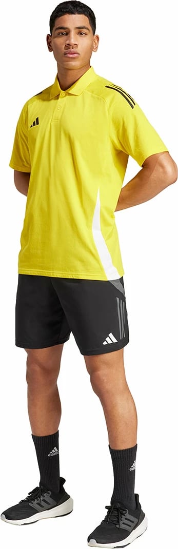 Maicë polo për meshkuj adidas, e verdhë