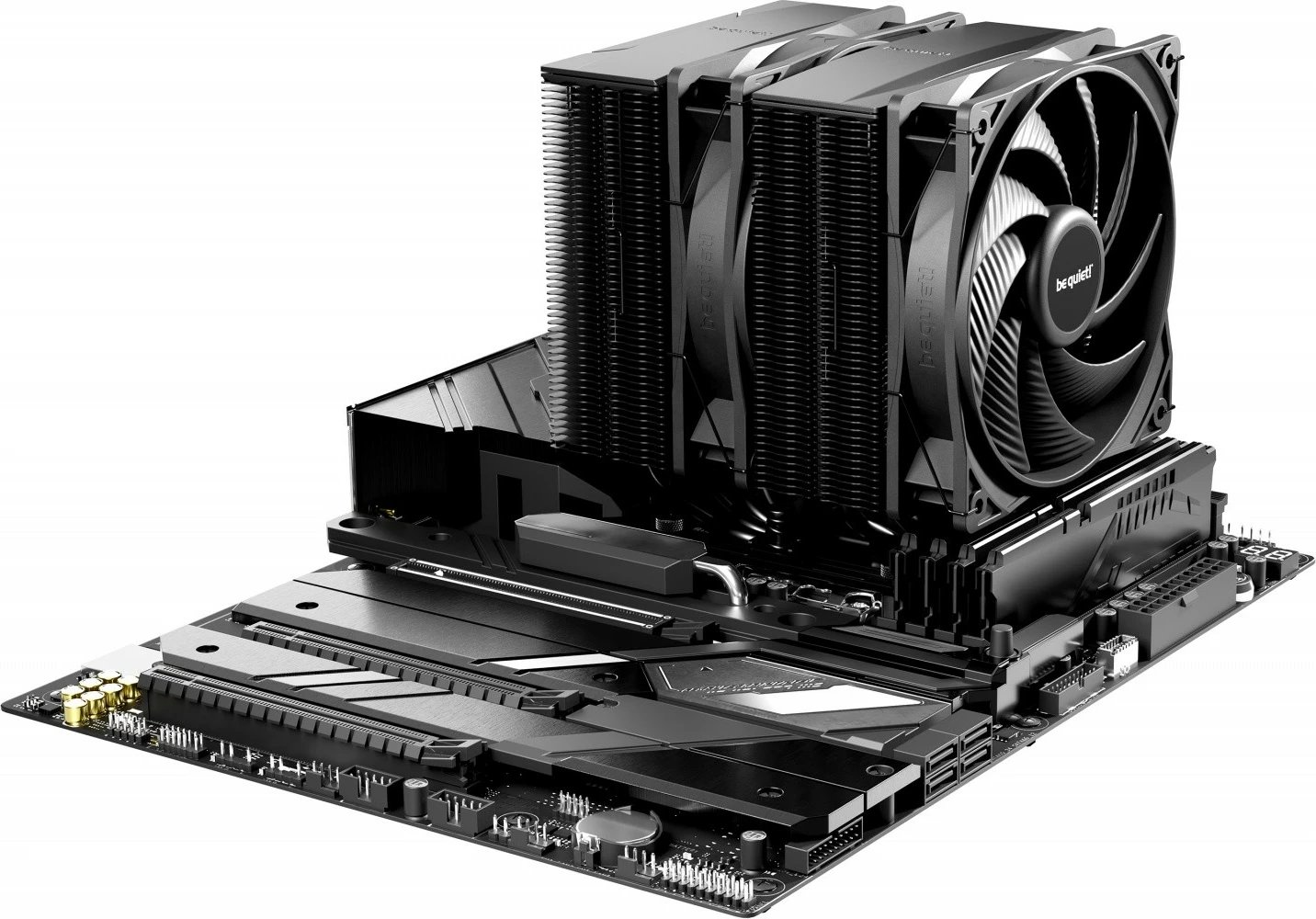 Kasë ftohëse CPU Be quiet! Pure Rock 3 PRO BK042, 2 ventilatorë 12 cm, e zezë