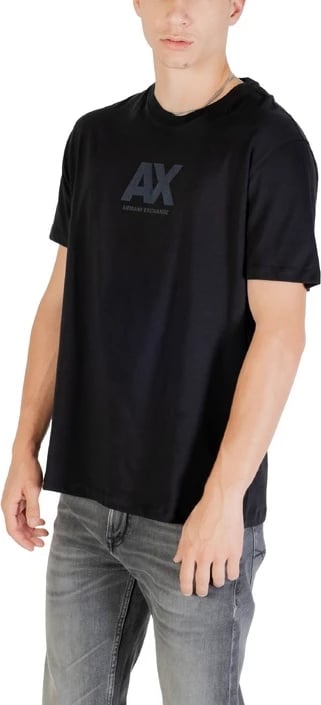 Maicë Armani Exchange për meshkuj, e zezë