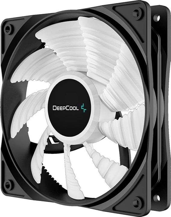 Ventilator për Kasë Kompjuteri DeepCool RF120R, 12 cm, i Zi dhe i Translucënt