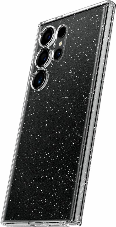 Mbështjellës Spigen Liquid Crystal për Samsung Galaxy S24 Ultra, Transparent me shkëlqim