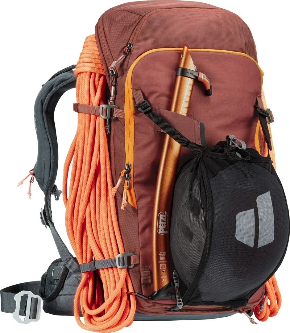 Çantë shpine Deuter Alproof Tour 36 + 5 SL, për femra, e kuqe e zezë Çantë shpine Deuter Alproof Tour 36 + 5 SL, për femra, e kuqe e zezë