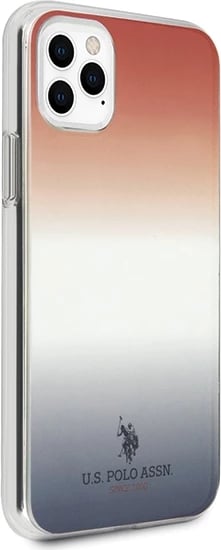 Mbështjellës U.S. Polo Assn. USHCN58TRDGRB për iPhone 11 Pro, Gradient kuq e kaltër