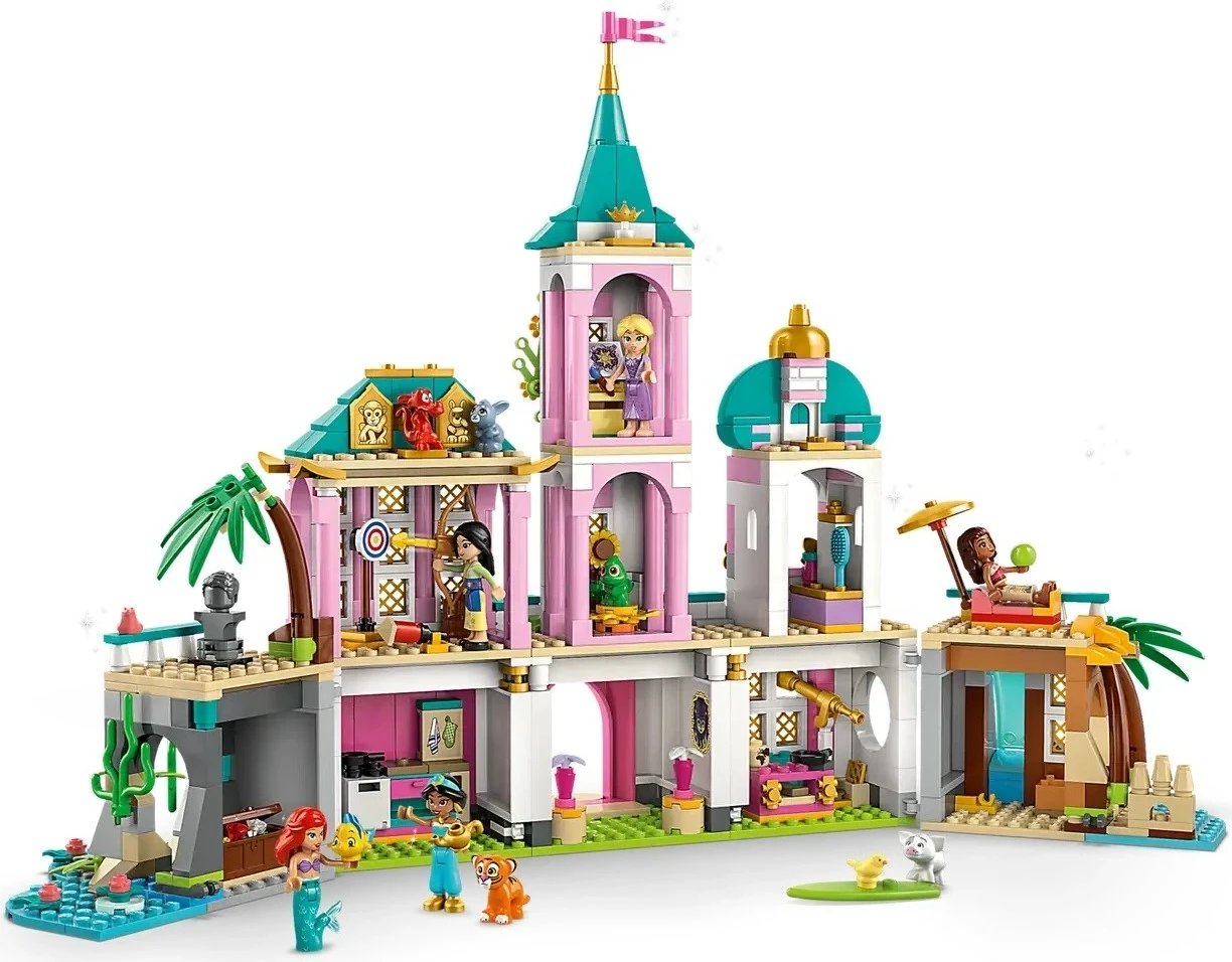 Set LEGO Disney Princesha, 43267, Kështjella dhe Kafshët Mbretërore, 787 pjesë