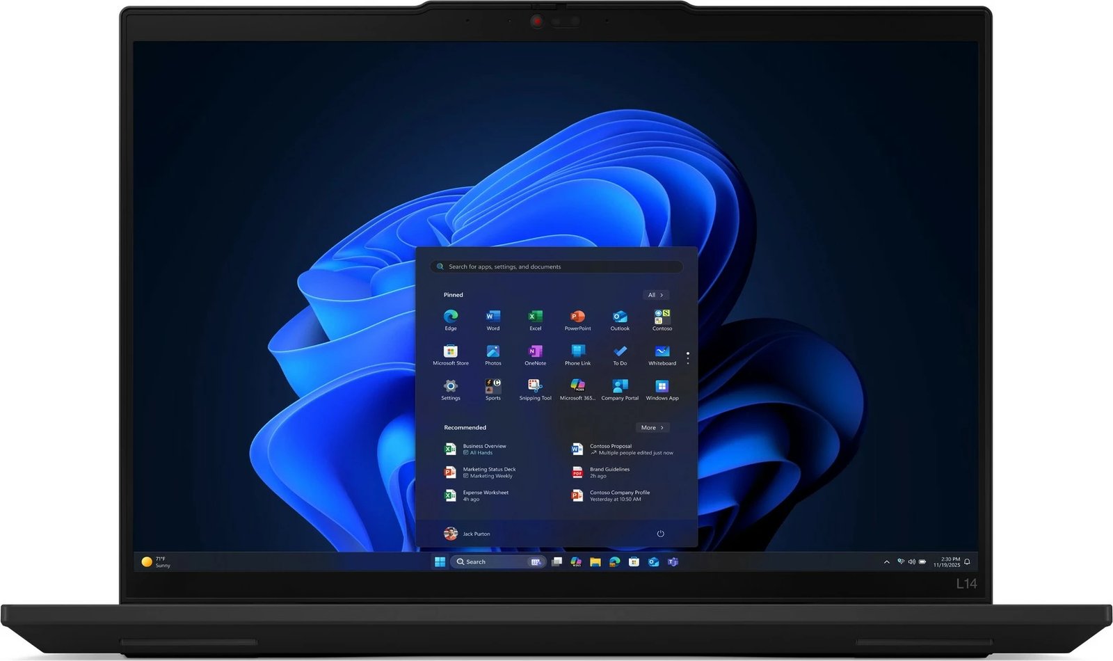 Laptop Lenovo ThinkPad L14 G6, Ryzen 5 PRO, 32GB RAM, 512GB SSD, Windows 11 Pro, zi