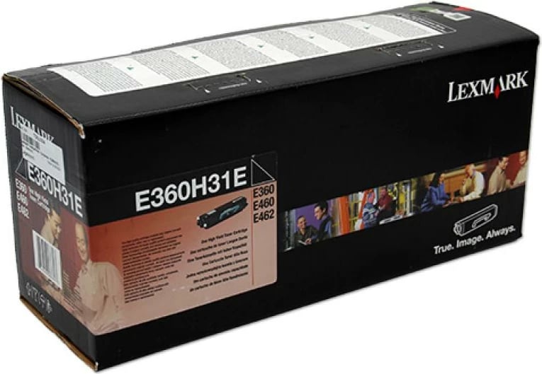 Toner, Lexmark, E360H31E, rendiment deri 9000 faqe, i zi
