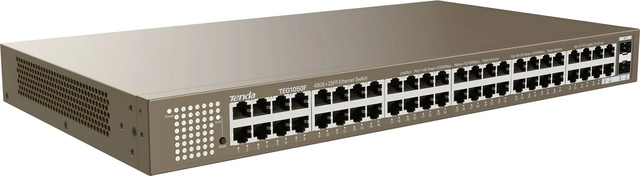 Switch Tenda TEG1050F, Gigabit Ethernet, Gri