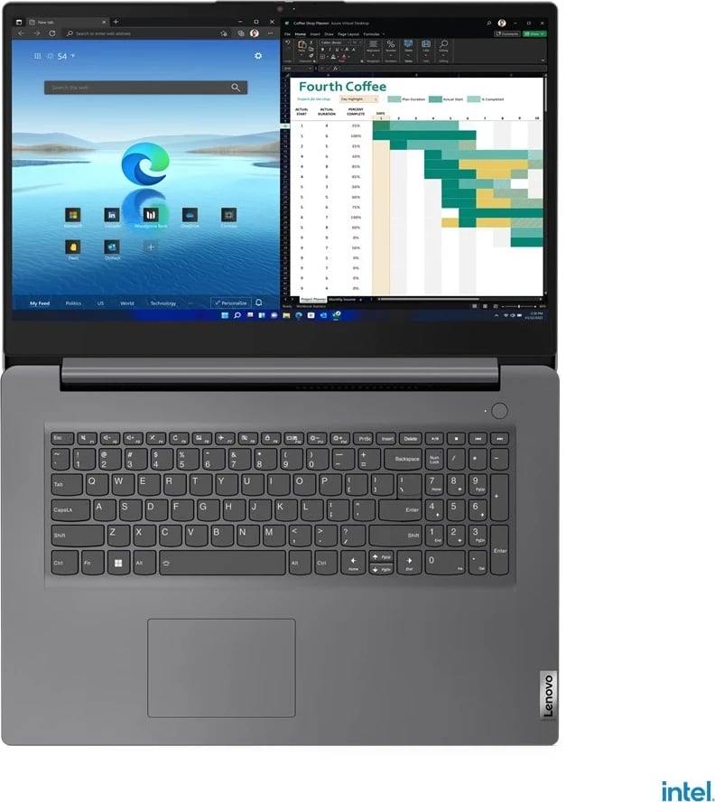 Laptop Lenovo V V17, 17.3", Intel Core i7, 16 GB RAM, 512 GB SSD, Intel Iris Xe Graphics, i zi 