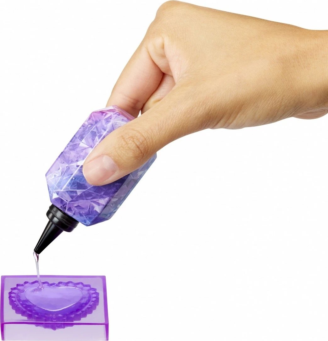 Set lodër Rainbow High Creative Crystals, Violet, me aksesorë të personalizueshëm