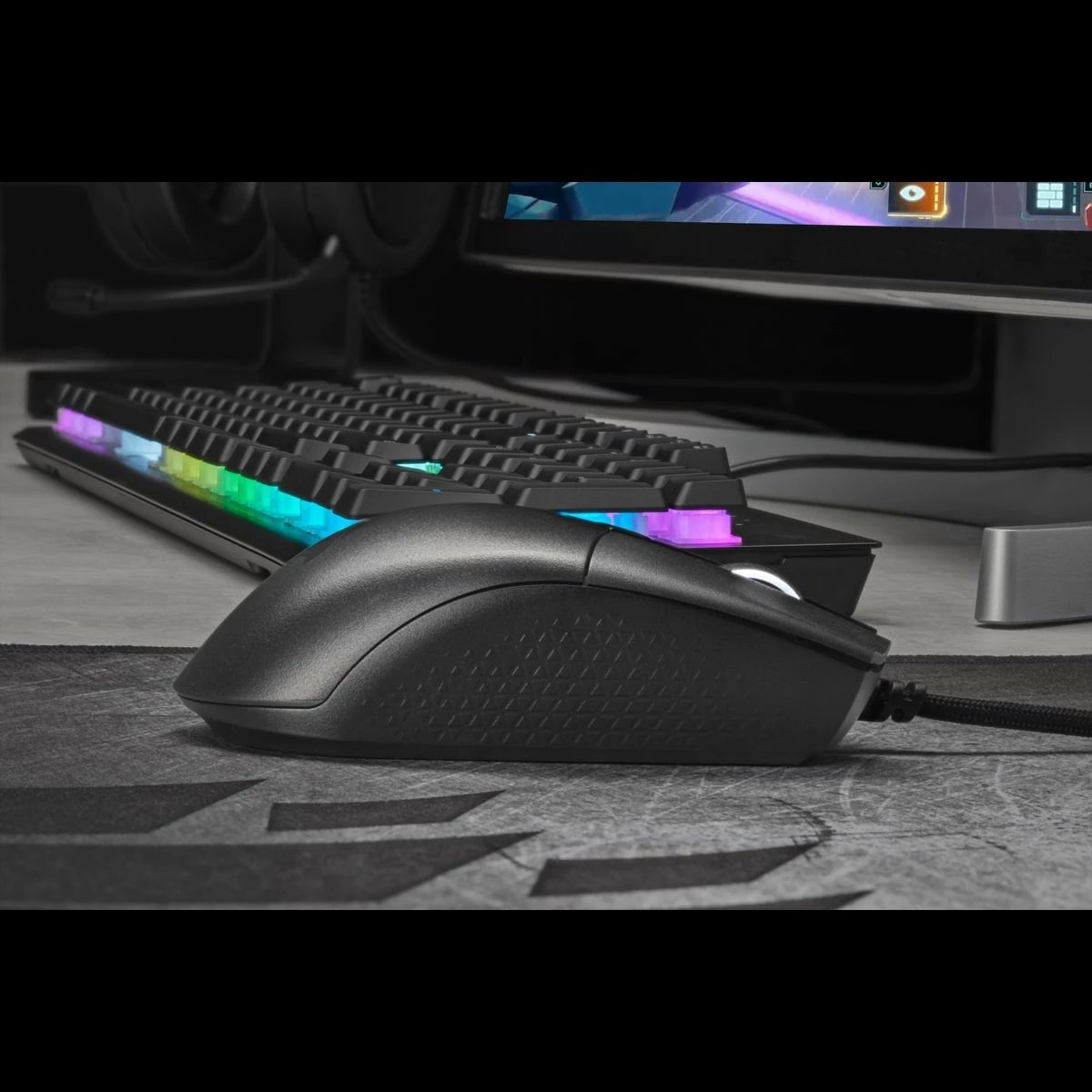 Maus Corsair Katar Pro XT, me kabllo, 18000 DPI, i zi