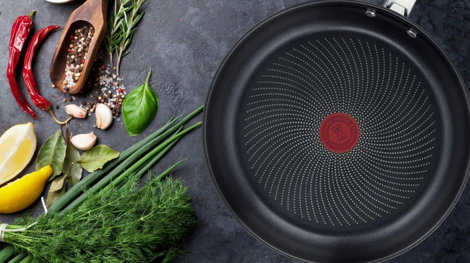 Tigan Tefal Intuition B8170644, 28 cm, Çelik, Titanium