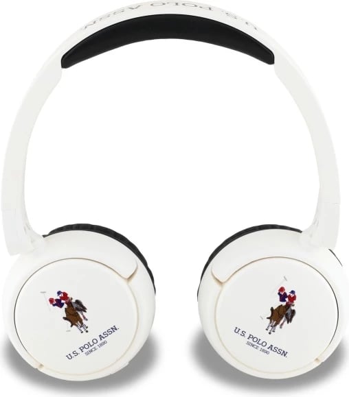 Kufje Bluetooth US Polo Assn. USHPV6PUNH, on-ear, të bardha, DH Color Logo